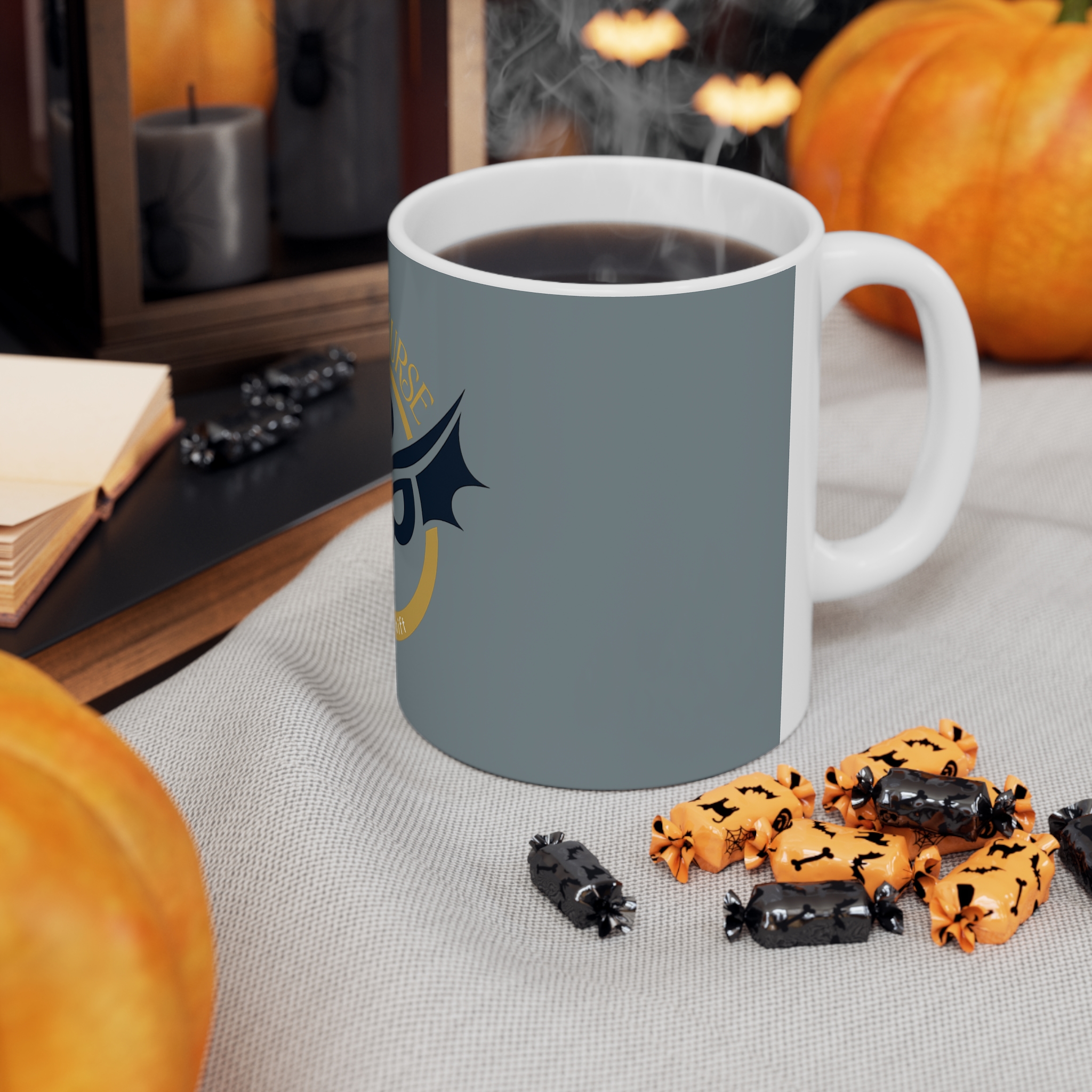 Because charting at 3 AM requires liquid sanity | Ceramic Coffee Cup - Image 5