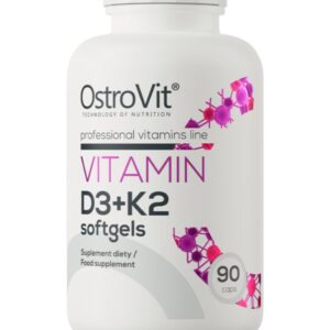 Vitamin D3 + K2 - 90 softgels
